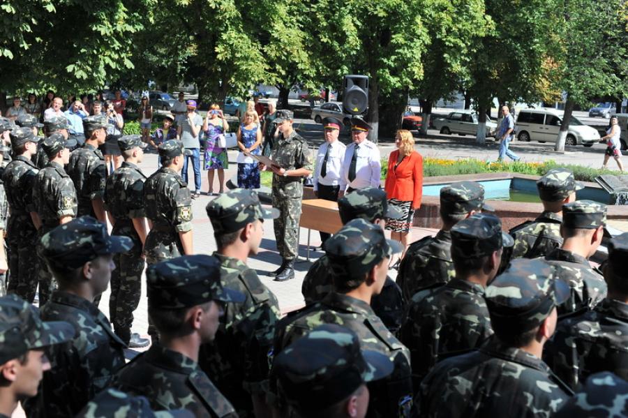 60 студентів ЧДТУ склали присягу  на вірність народу України