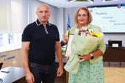 Науковицю ЧДТУ Оксану Яшан відзначено Подякою міського голови за підготовку підручника з історії рідного краю