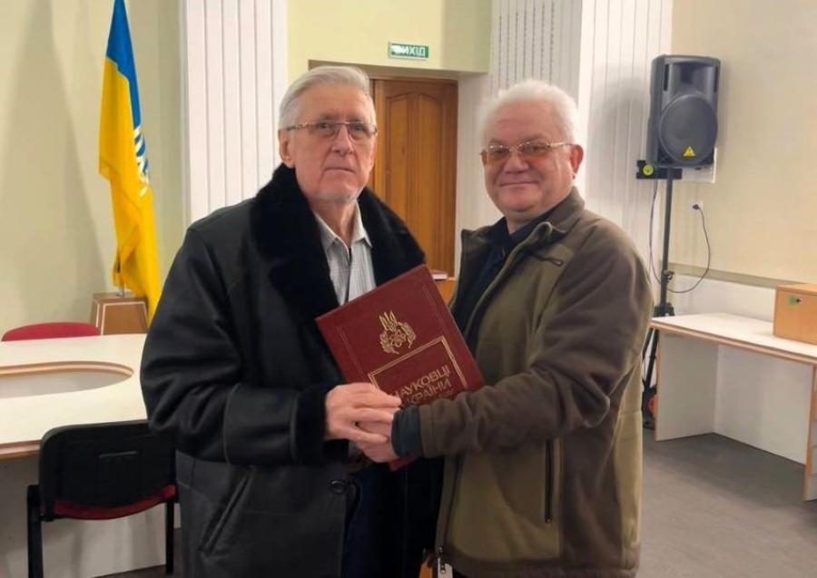Ім&rsquo;я професора кафедри хімічних технологій та водоочищення ЧДТУ Геннадія Столяренка занесене до видання &laquo;Науковці України &ndash; еліта держави&raquo;