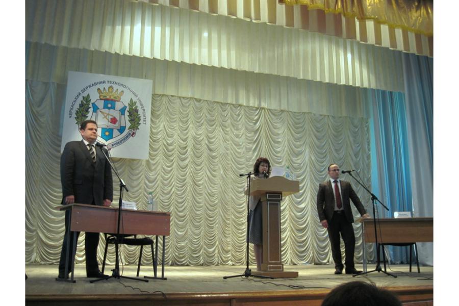В Черкаському державному технологічному університеті відбулися дебати між кандидатами на посаду ректора