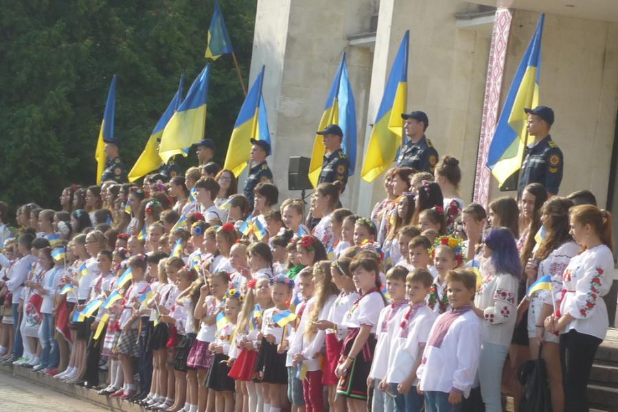 Відзначення Дня Прапора України в м. Черкасах (ФОТО)