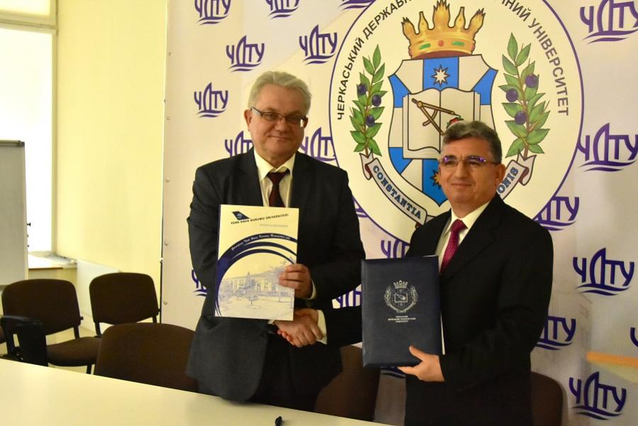 ЧДТУ підписав угоду про співпрацю з турецьким закладом вищої освіти