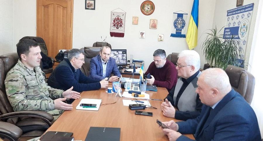 Науково-технічний потенціал для потреб оборони: ЧДТУ та Третій армійський корпус ЗСУ обговорили напрями співпраці