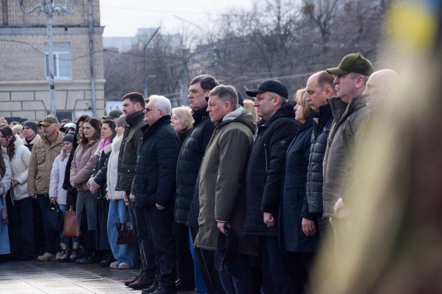 Делегація ЧДТУ долучилася до Національного дня молитви, присвяченого четвертій річниці повномасштабного вторгнення росії в Україну