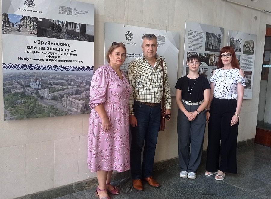 ЧДТУ долучився до відкриття виставки грецької культурної спадщини з фондів Маріупольського краєзнавчого музею «Зруйнована, але не знищена…» (відео)