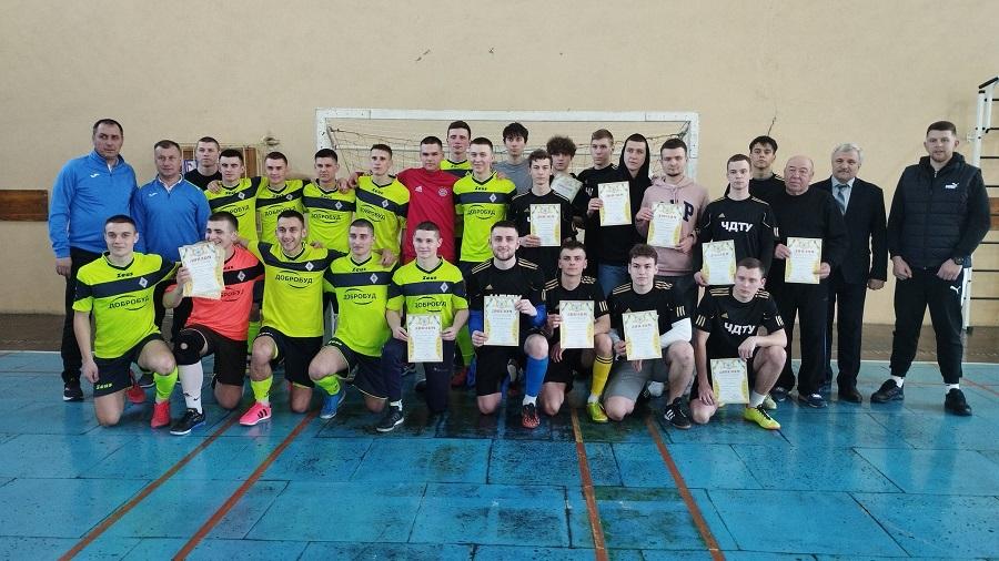 Команда ЧДТУ стала срібним призером чемпіонату Черкаської області з футзалу серед студентів