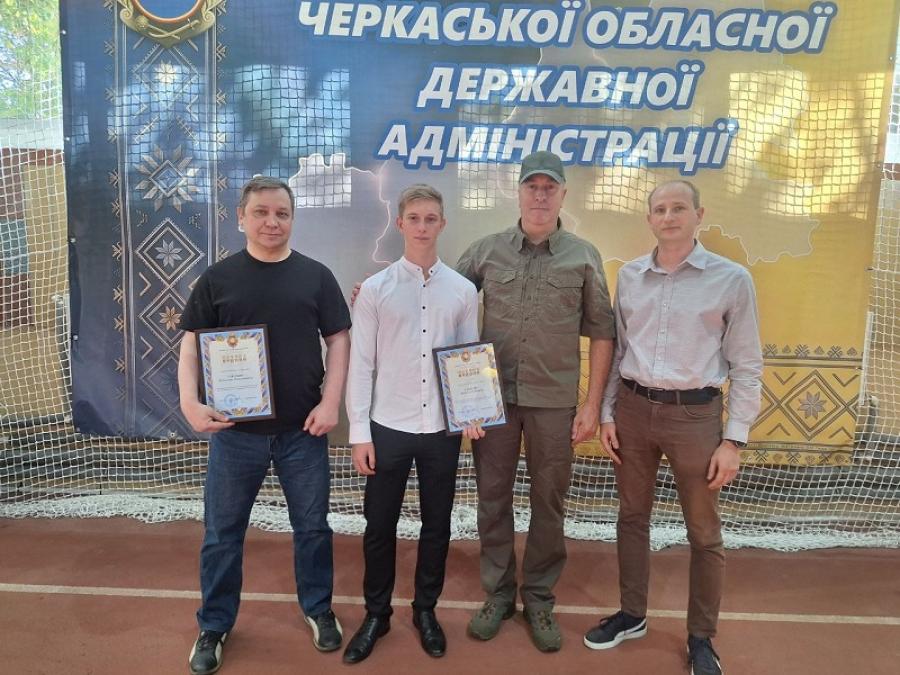 Студент спеціальності &laquo;Цивільна безпека&raquo; ЧДТУ отримав Подяку Черкаської обласної військової адміністрації до Дня фізичної культури і спорту