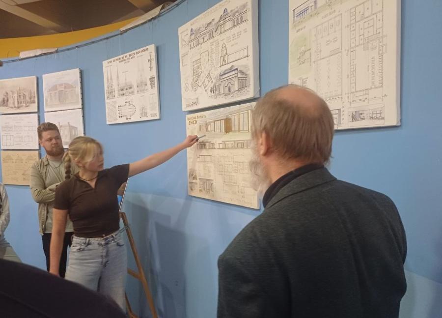 Інтеграція архітектурної освіти у культурний простір міста: майбутні архітектори ЧДТУ презентували проєкти кафе на 50 місць фаховій спільноті Черкас