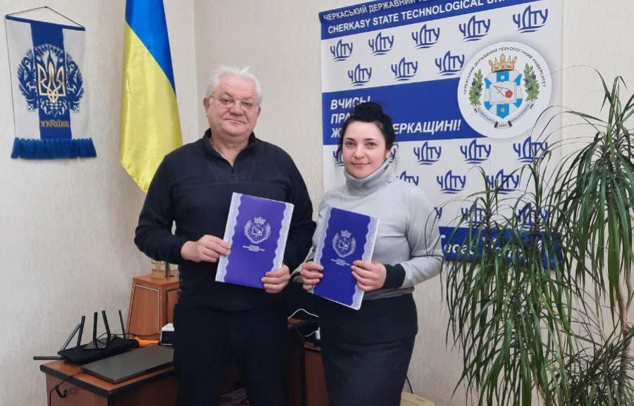 ЧДТУ оновив договір про співпрацю з Черкаським політехнічним фаховим коледжем задля вдосконалення якості підготовки фахівців