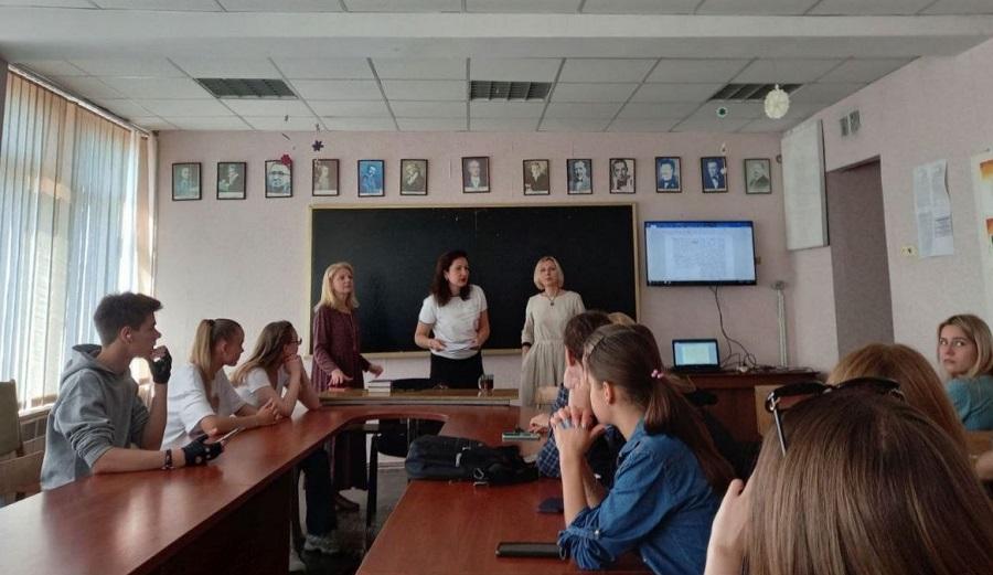 На кафедрі іноземних мов і міжнародної комунікації ЧДТУ пройшла зустріч із відомою українською перекладачкою