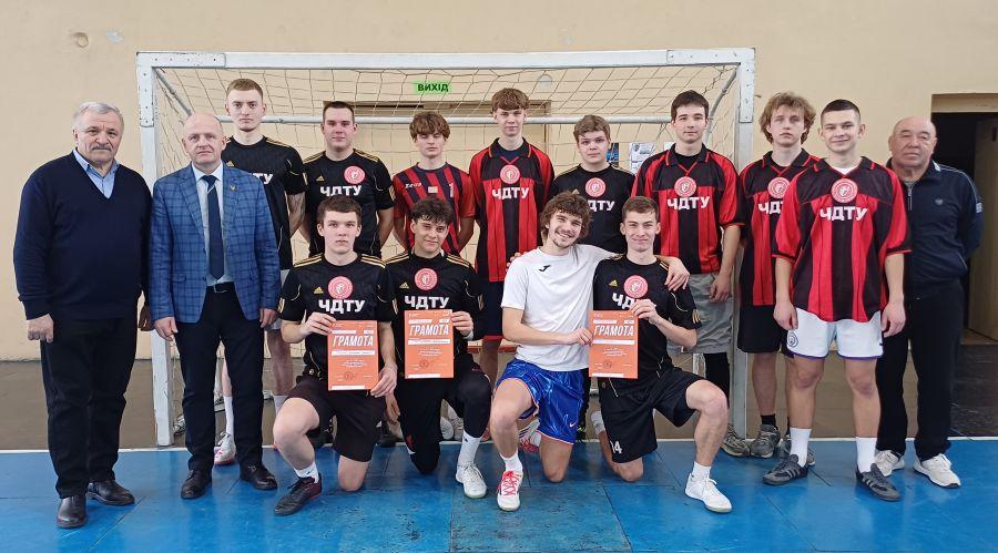 &laquo;Пліч-о-пліч Всеукраїнські студентські ліги&raquo;: у ЧДТУ завершилися міжфакультетські змагання з футзалу