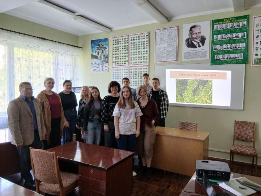 Кафедра лісового господарства та раціонального природокористування ЧДТУ провела конференцію до Днів студентської науки