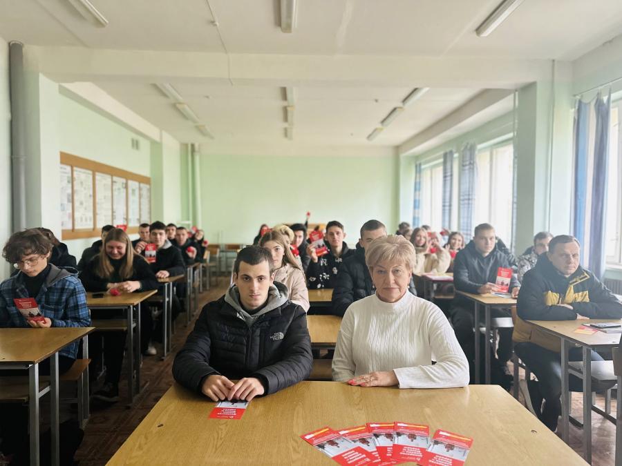 Представники Біофарма Плазма розповіли студентам ЧДТУ про важливість донорства плазми