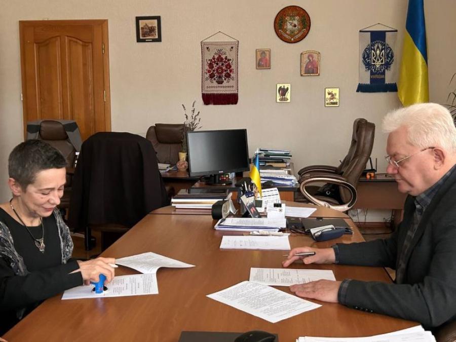ЧДТУ співпрацюватиме з Черкаською Майстернею друку задля максимальної реалізації та розвитку творчого, науково-дослідницького і культурного потенціалу студентів та викладачів