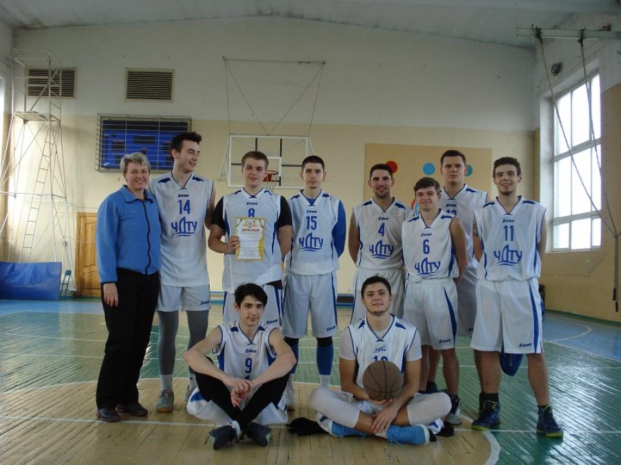 Команда ЧДТУ посіла друге місце у регіональних змаганнях чемпіонату України з баскетболу