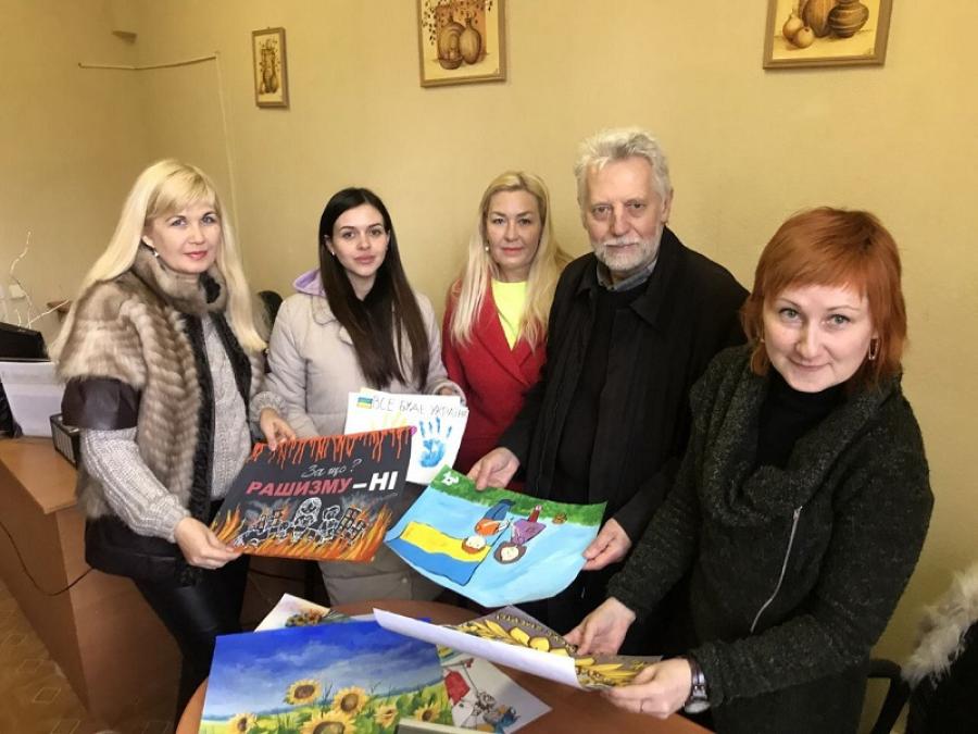 «Усі, хто відчуває Перемогу України серцем, –  вже перемогли у цьому конкурсі»: у ЧДТУ підбили підсумки конкурсу патріотичного малюнка