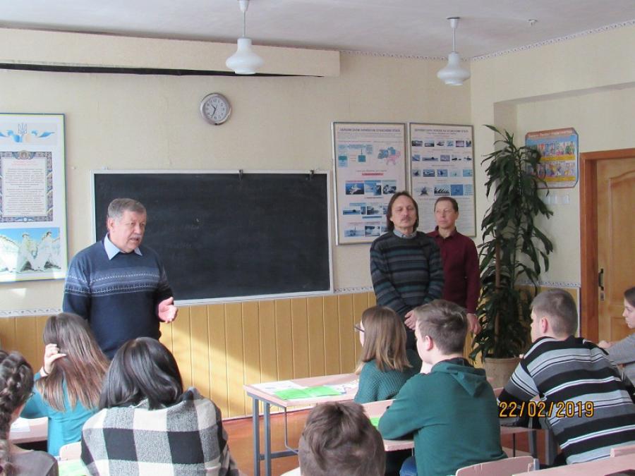Науковці ЧДТУ проводять профорієнтаційну роботу у школах Черкащини