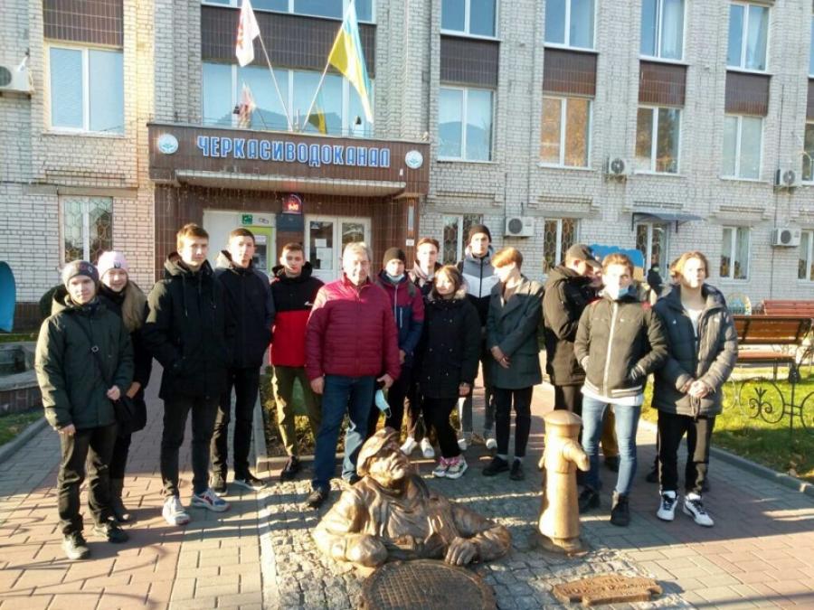 Студенти кафедри електротехнічних систем ЧДТУ відвідали КП «Черкасиводоканал»