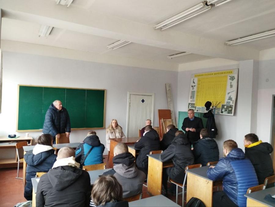 На кафедрі технологій та обладнання машинобудівних виробництв ЧДТУ відбулася зустріч із представниками ПрАТ «АЗОТ»