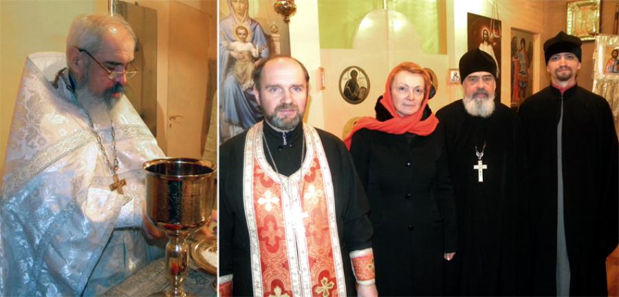 Настоятелем святого храму є відомий вчений та нащадок славетного старця сучасності