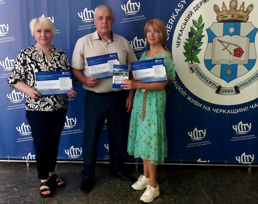 Викладачі кафедри менеджменту та бізнес-адміністрування ЧДТУ успішно завершили міжнародне науково-педагогічне стажування