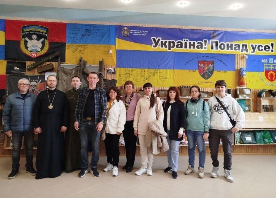 Дизайнери ЧДТУ долучилися до відзначення 8-ї річниці Патріотичного музею російсько-української війни