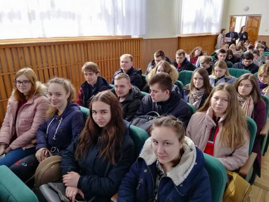 Студенти-екологи ЧДТУ відвідали лекцію Міністра екології та природних ресурсів України