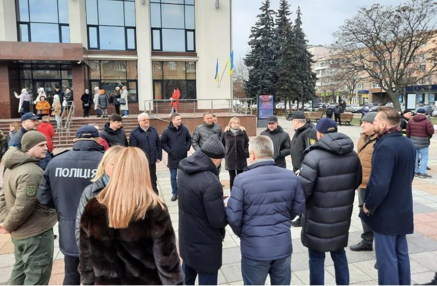 Делегація ЧДТУ взяла участь у відзначенні Дня єднання