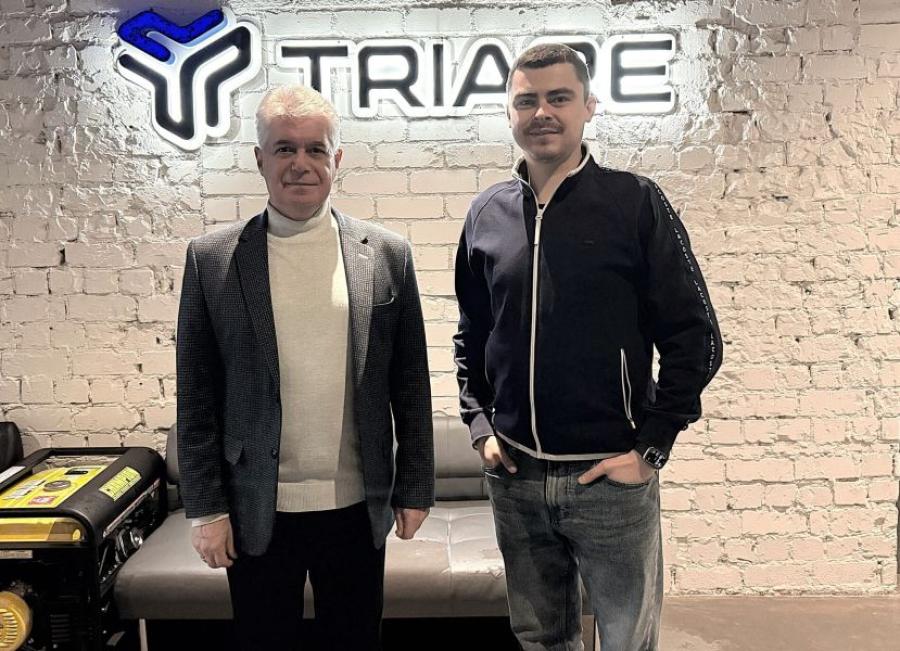 Завідувач кафедри комп&rsquo;ютерних наук та системного аналізу ЧДТУ Юрій Триус обговорив перспективи співпраці з керівником ІТ-компанії &laquo;ТРІАР СИСТЕМЗ&raquo;