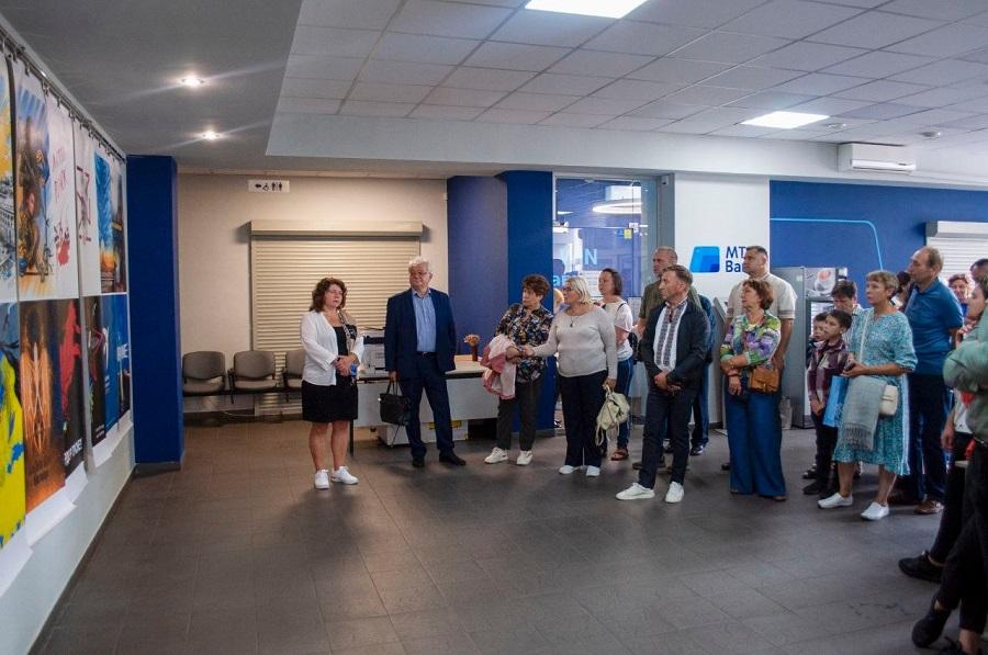 ДО ДНЯ УКРАЇНСЬКОЇ ДЕРЖАВНОСТІ ЗА ПІДТРИМКИ ЧДТУ У ЧЕРКАСЬКОМУ ЦНАПІ ВІДКРИЛАСЬ ВИСТАВКА РОБІТ МІЖНАРОДНОЇ АКЦІЇ «ВОЛЬНАНОВА»