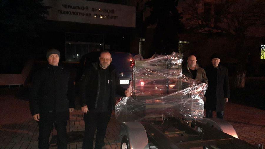 Бійці 118 окремої бригади Сил територіальної оборони ЗСУ отримали автопилораму, до збору на яку долучився колектив ЧДТУ