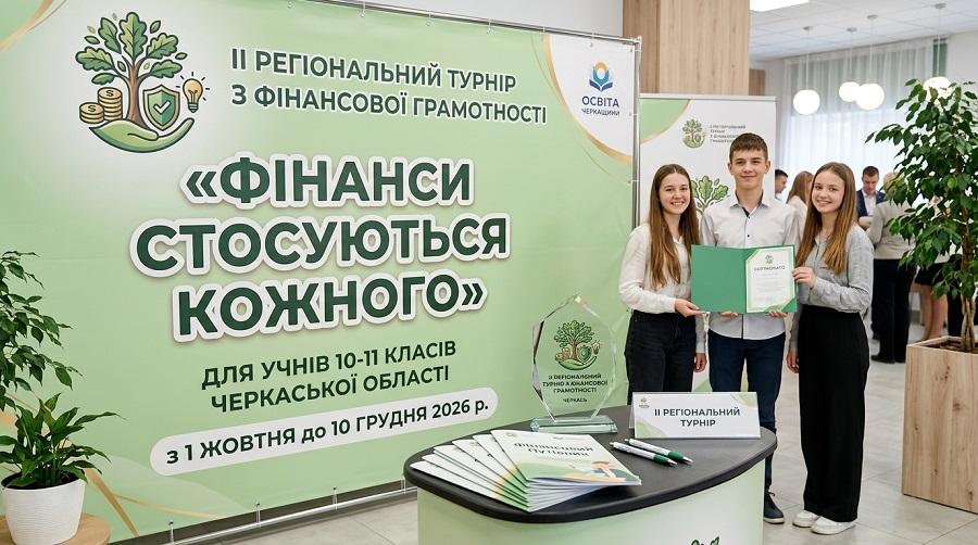 &laquo;Фінанси стосуються кожного&raquo;: кафедра фінансів, банківської справи та страхування ЧДТУ запрошує до участі у ІІ-му Регіональному турнірі з фінансової грамотності у Черкаській області