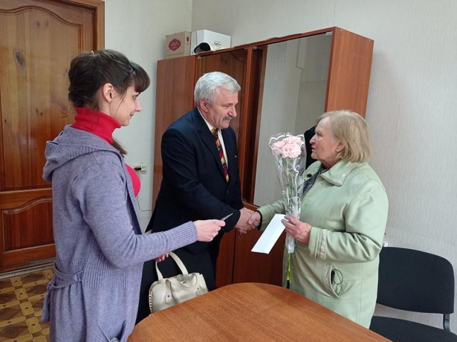 Профспілковий комітет ЧДТУ привітав ветеранів Другої світової війни