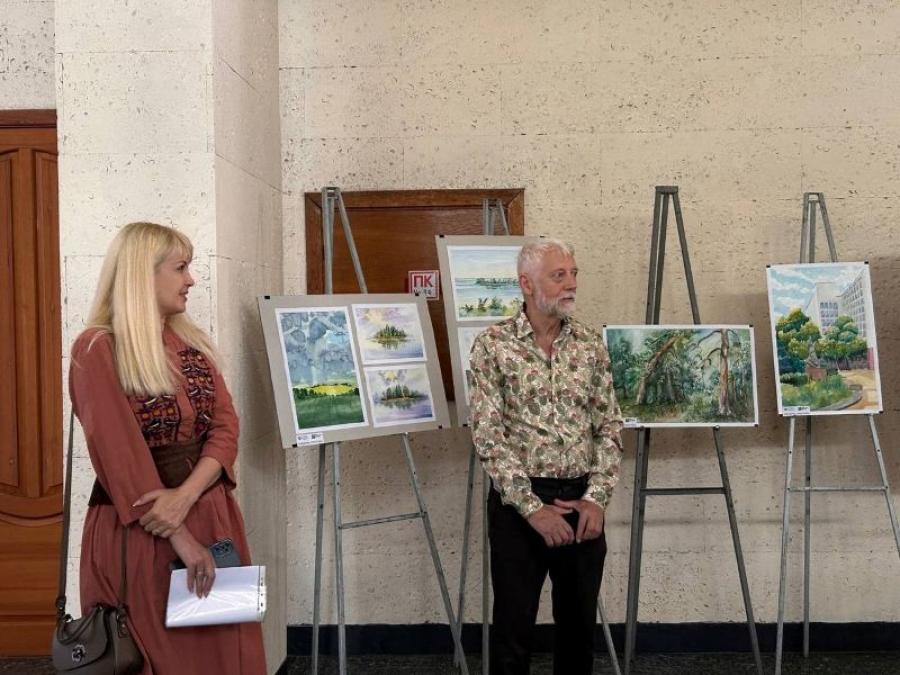 Art Fest 2025 &laquo;Малюй майбутнє&raquo;: у ЧДТУ відкрилася виставка студентських робіт пленерної практики кафедри графічного дизайну, моди та стилю