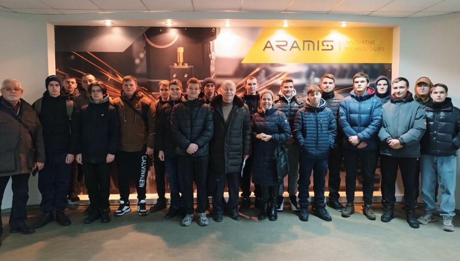 Студенти  кафедри проектування харчових виробництв та верстатів нового покоління ЧДТУ проходять практику на ТОВ «АРАМІС»