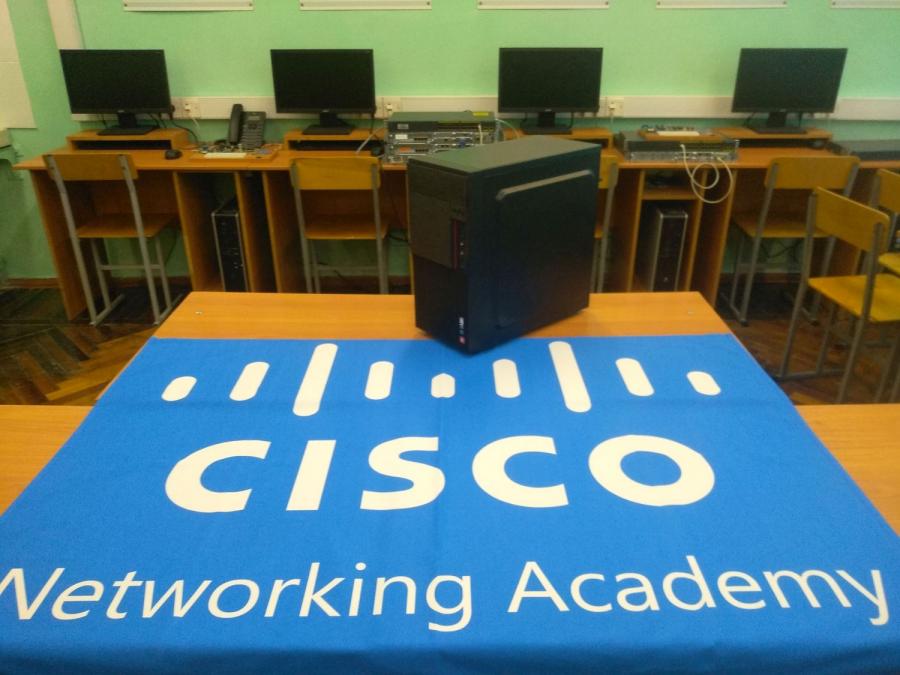 Нагорода для Черкаського державного технологічного університету від партнера – компанії Cisco