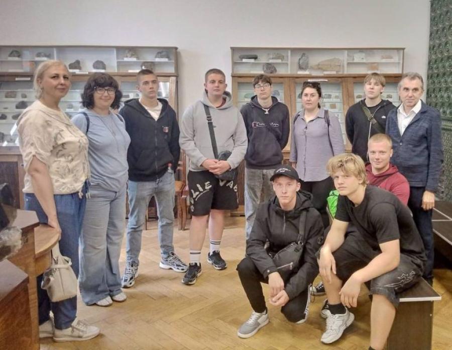 Студенти кафедри лісового господарства та агрономії ЧДТУ відвідали Мінералогічний музей ЛНУ імені Івана Франка