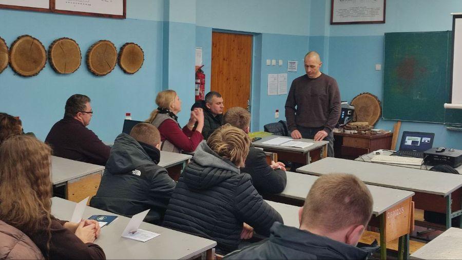 На кафедрі лісового господарства та раціонального природокористування ЧДТУ відбулася гостьова лекція голови районної громадської організації &laquo;Українське товариство мисливців і рибалок&raquo;