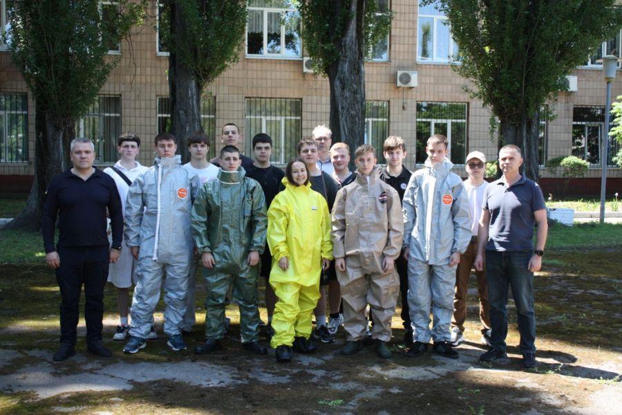 &laquo;Засоби індивідуального і колективного захисту&raquo;: у ЧДТУ відбулось комплексне практичне заняття за участі  фахівців цивільного захисту Черкаської ОВА