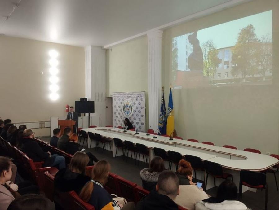 У ЧДТУ фахівці ГУ Пенсійного фонду України в Черкаській області провели інформаційну зустріч для студентів