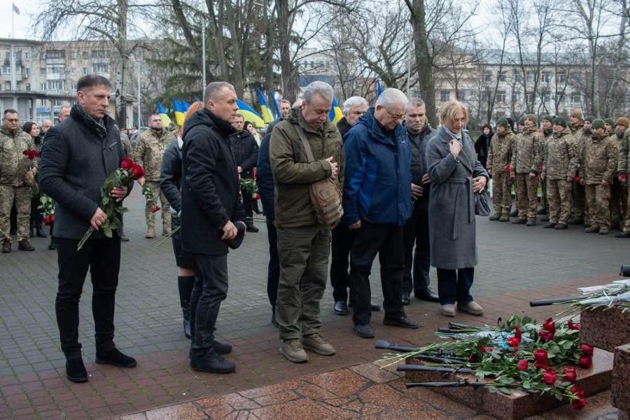 14 грудня &ndash; День вшанування ліквідаторів аварії на Чорнобильській АЕС: делегація ЧДТУ взяла участь у пам&rsquo;ятних заходах