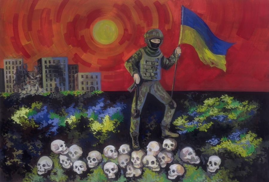 ЧДТУ. Щоденник  конкурсу малюнка «РАШИЗМУ – НІ! НАБЛИЖАЄМО ВЕЛИКУ ПЕРЕМОГУ»: роботи студентів університету