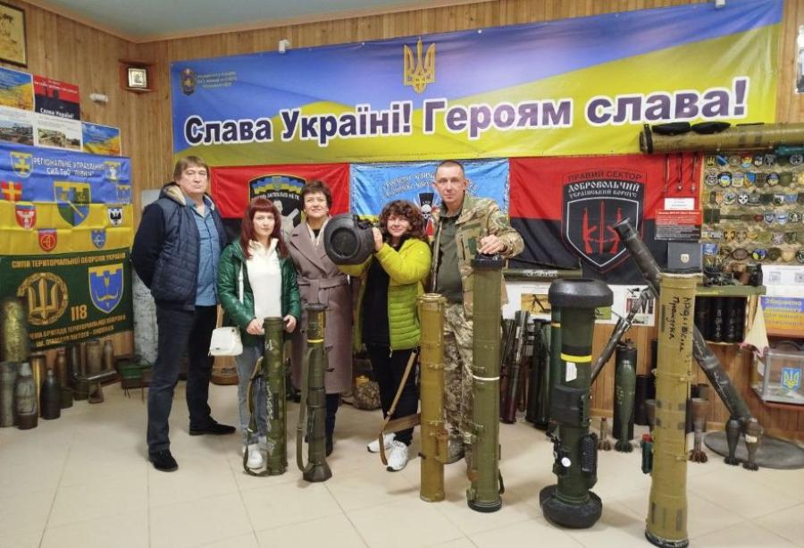 Викладачі кафедри дизайну ЧДТУ розпочали співпрацю з Патріотичним музеєм російсько-української війни