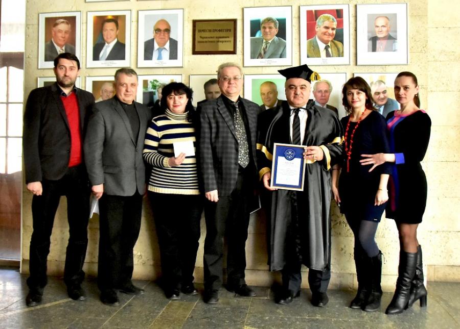 Почесний професор ЧДТУ з Азербайджану презентував програму подвійних дипломів