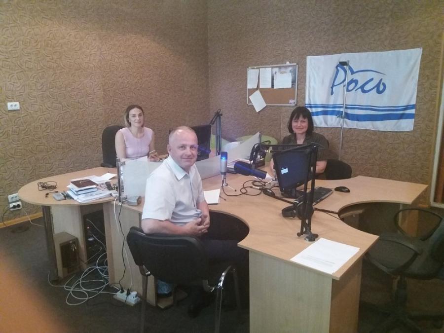 Представники ЧДТУ в ефірі радіо «Рось» говорили про відкриття Інформаційного центру ЄС