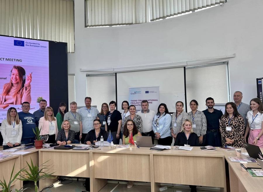 Науковці ЧДТУ взяли участь у транснаціональній проєктній зустрічі Erasmus+ Cred4Teach