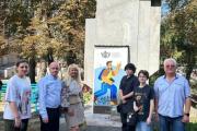 Студенти кафедри графічного дизайну, моди та стилю ЧДТУ створили новий артоб'єкт для університетського простору