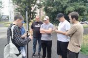 Майбутні геодезисти ЧДТУ переймали у стейкхолдера досвід знімання координат об’єктів за допомогою GNSS-приймача